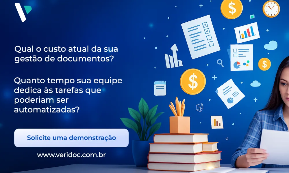 O Custo Oculto da Gestão de Documentos Tradicional (e Como a IA Pode Cortá-lo)