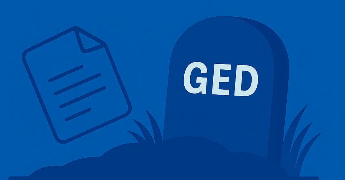 Por que os antigos GEDs são considerados ultrapassados